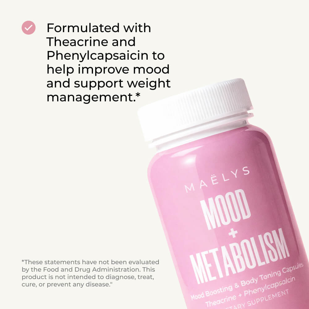MOOD + METABOLISM Mood Boosting &amp; Body Toning Capsules